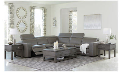 Texline Power Recliner Sectional-Sectional Sofas-Leahyco