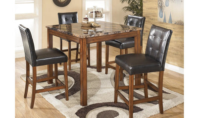 Theo Square Counter Table Set-Dining Sets-Leahyco