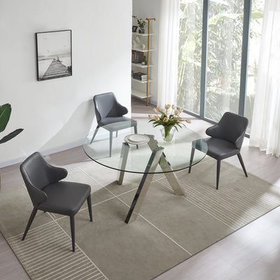 Tower Round Table-Dining Tables-Leahyco