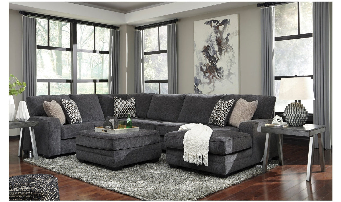 Tracling Sectional with Chaise-Sectional Sofas-Leahyco