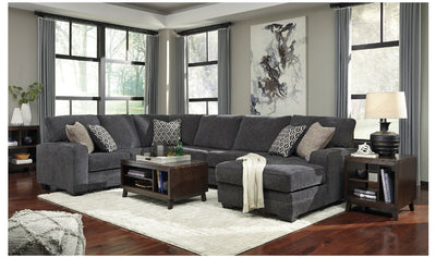 Tracling Sectional with Chaise-Sectional Sofas-Leahyco