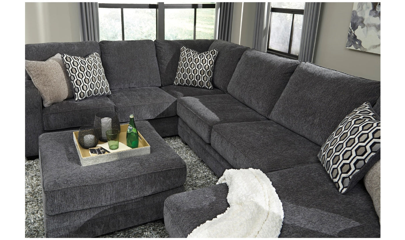 Tracling Sectional with Chaise-Sectional Sofas-Leahyco