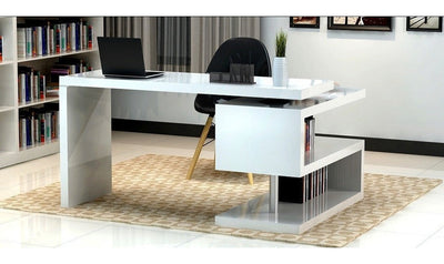 Tresse Office Desk-Office Desks-Leahyco