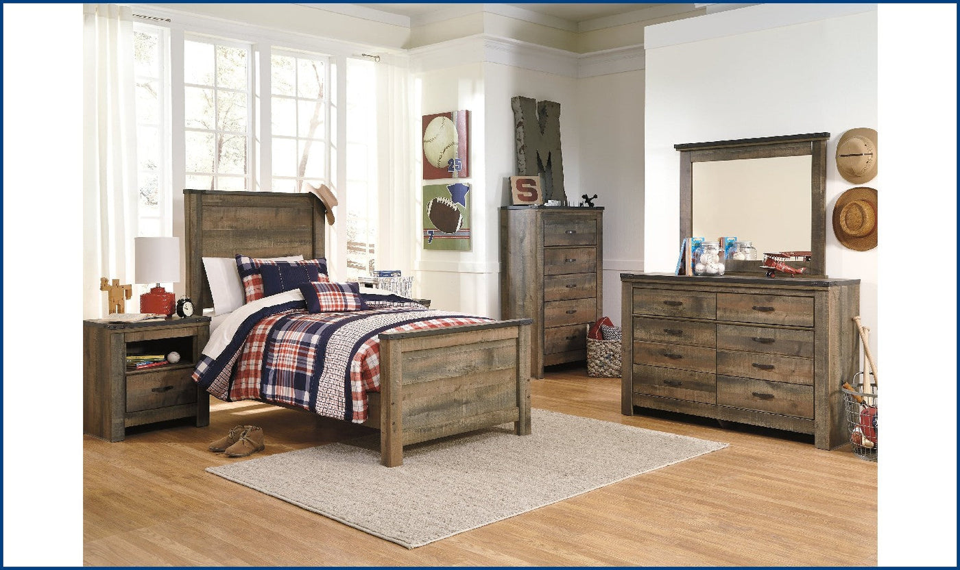 Trinell 5-Drawer Chest-Storage Chests-Leahyco