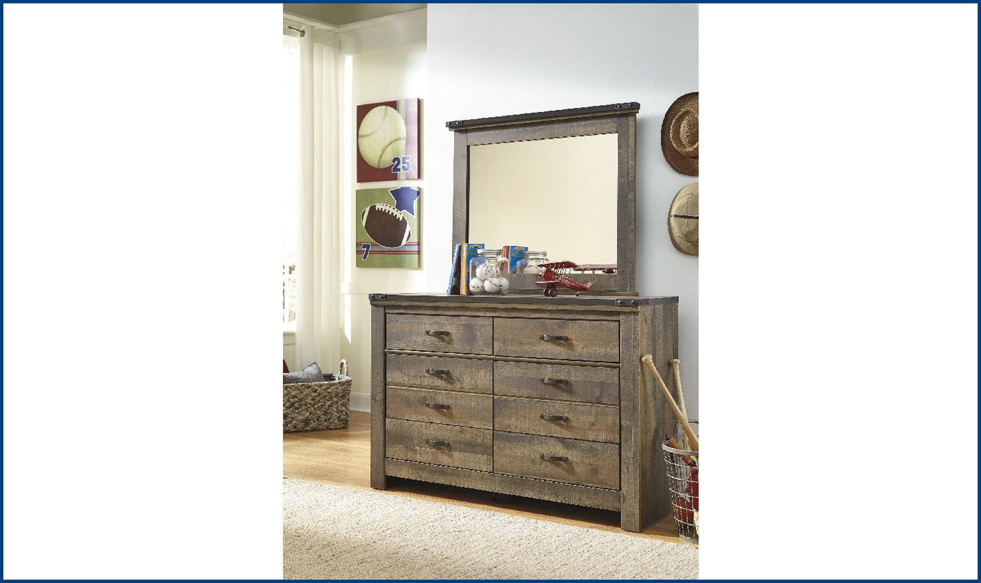 Trinell Bedroom Mirror-Mirrors-Leahyco