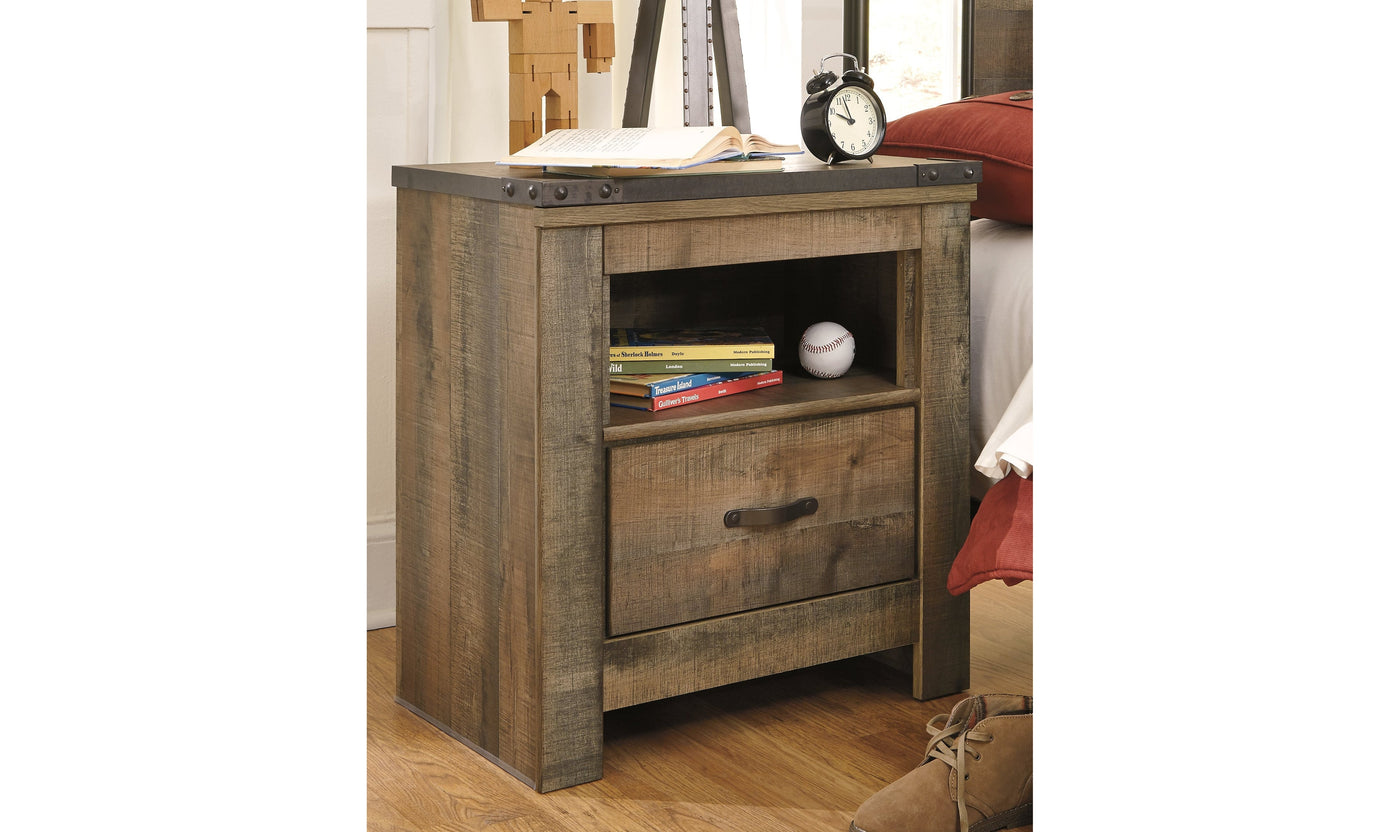 Trinell Nightstand-Nightstands-Leahyco