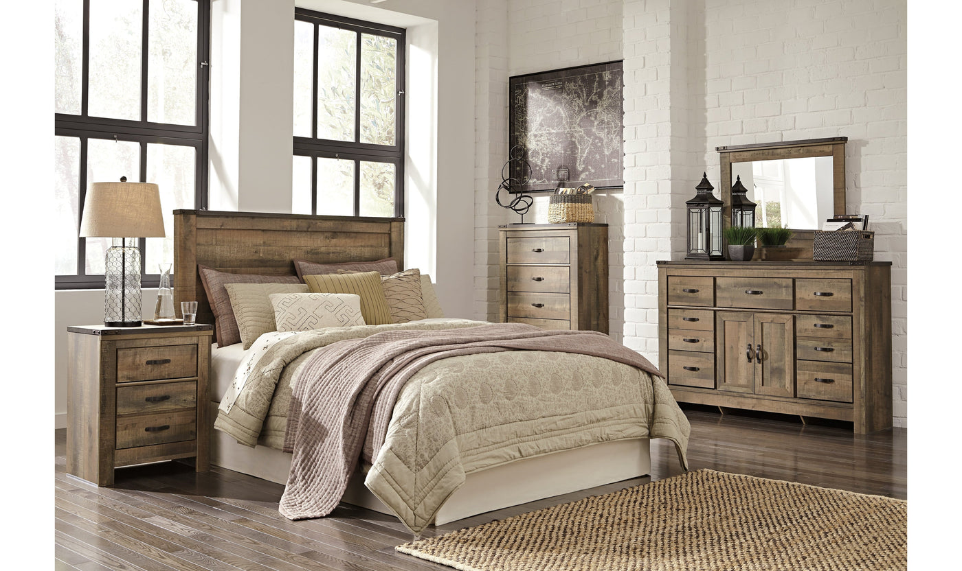 Trinell Queen-Size Bedroom Set-Bedroom Sets-Leahyco