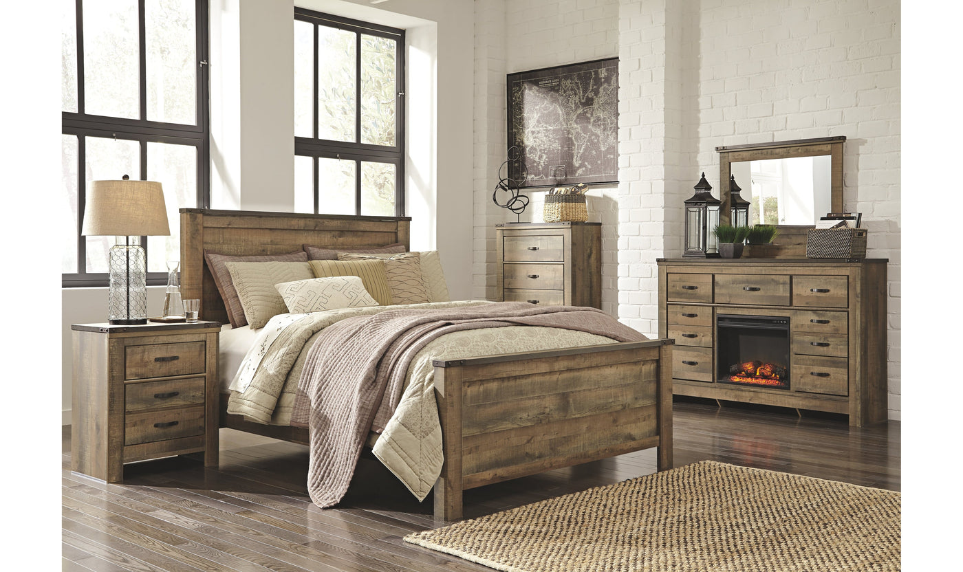 Trinell Queen-Size Bedroom Set-Bedroom Sets-Leahyco