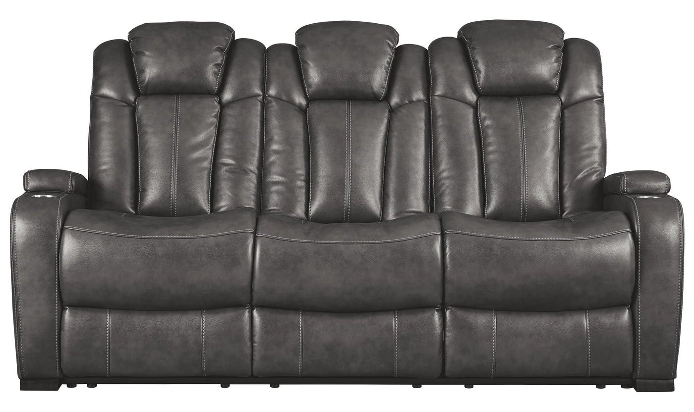 Turbulance Power Reclining Sofa-Sofas-Leahyco