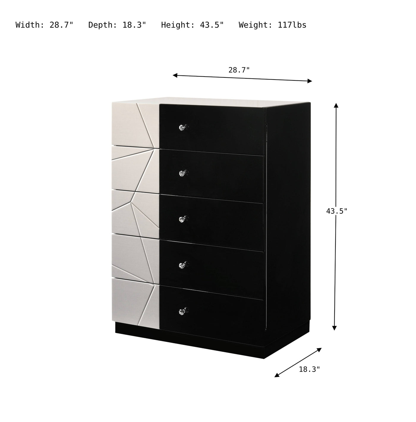 Turin Chest-Storage Chests-Leahyco