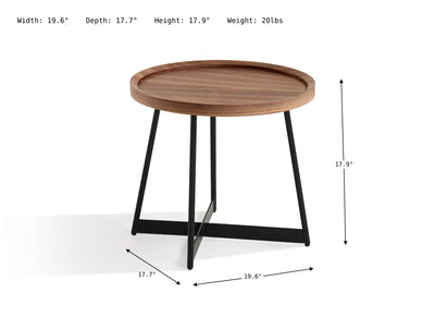 Uptown End Table-End Tables-Leahyco