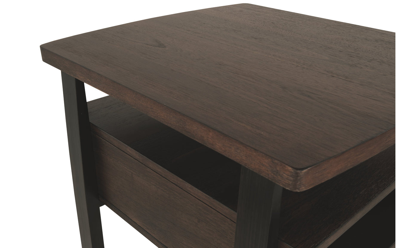 Vailbry Rectangular End Table-End Tables-Leahyco