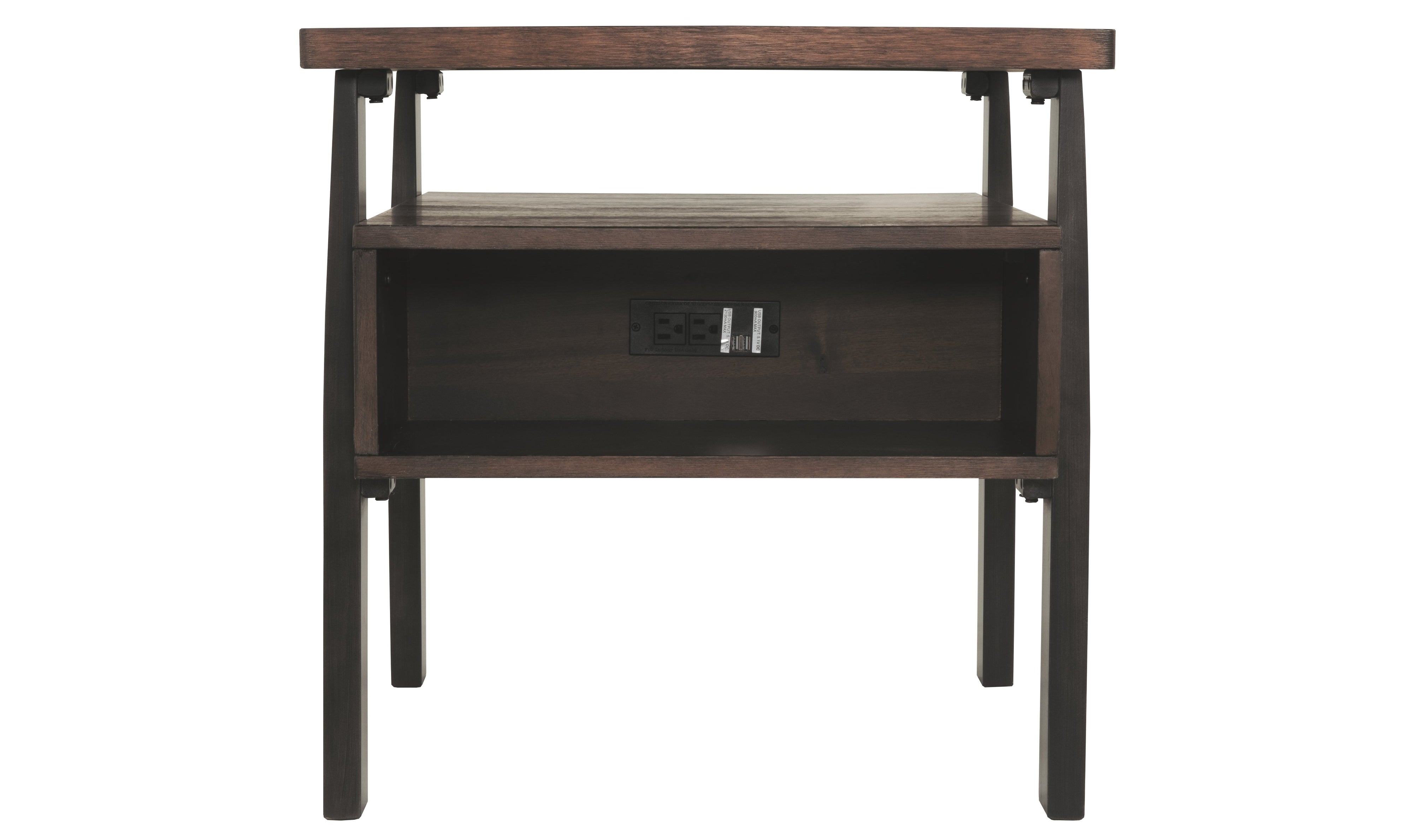 Vailbry Rectangular End Table-End Tables-Leahyco