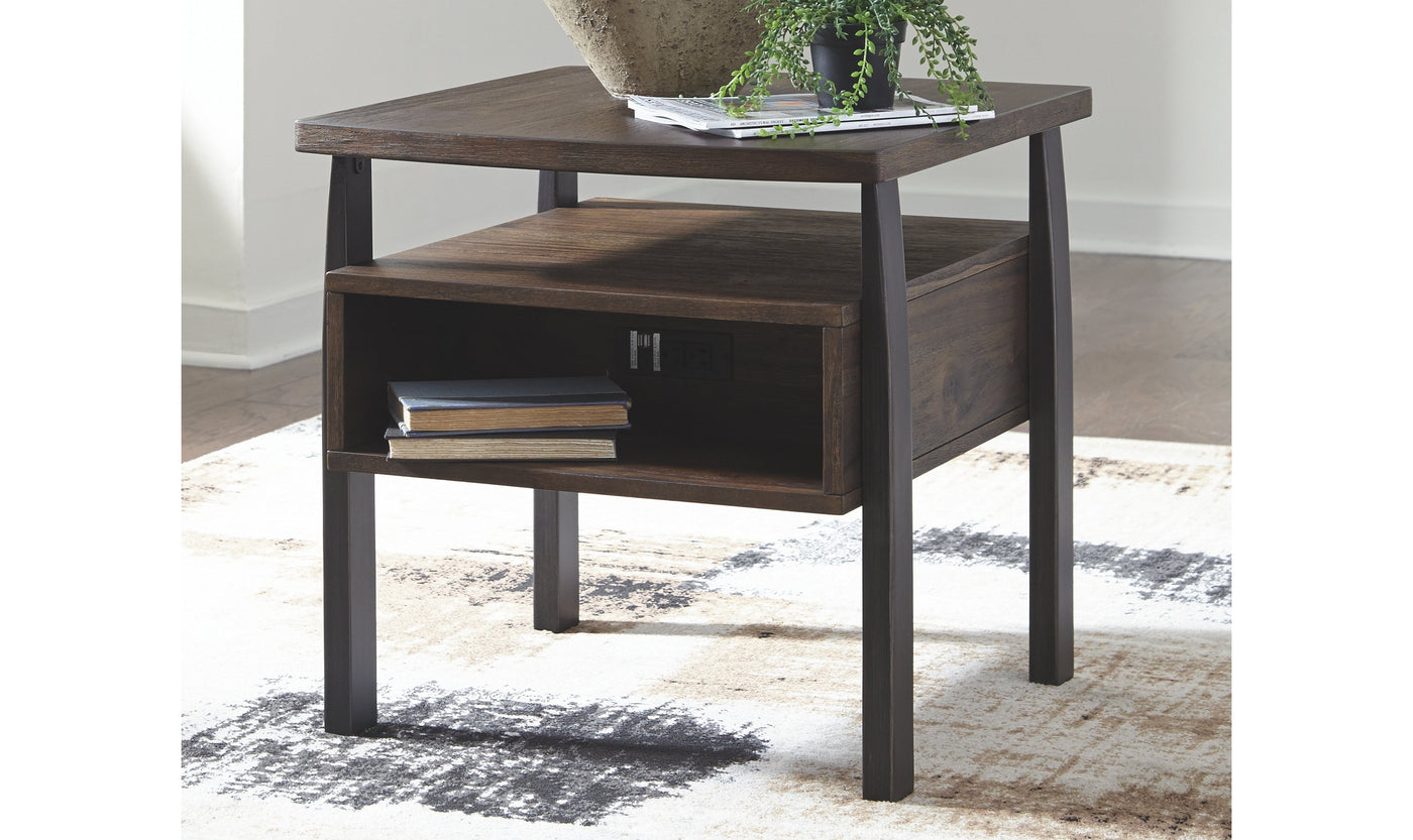 Vailbry Rectangular End Table-End Tables-Leahyco