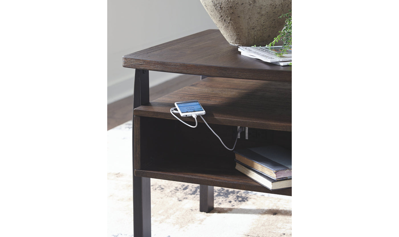 Vailbry Rectangular End Table-End Tables-Leahyco