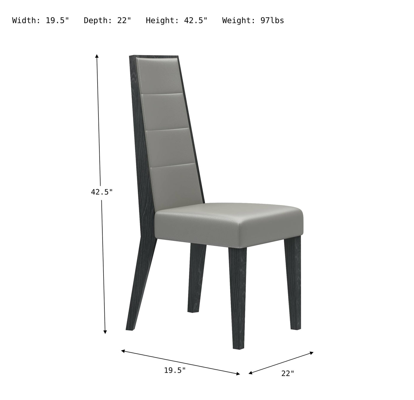 Valentina Dining Chair-Dining Side Chairs-Leahyco