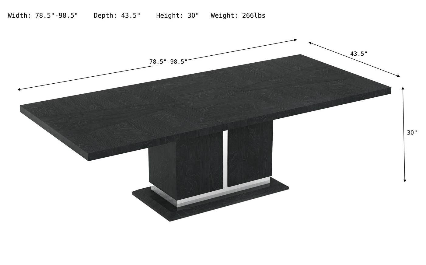 Valentina Dining Table-Dining Tables-Leahyco