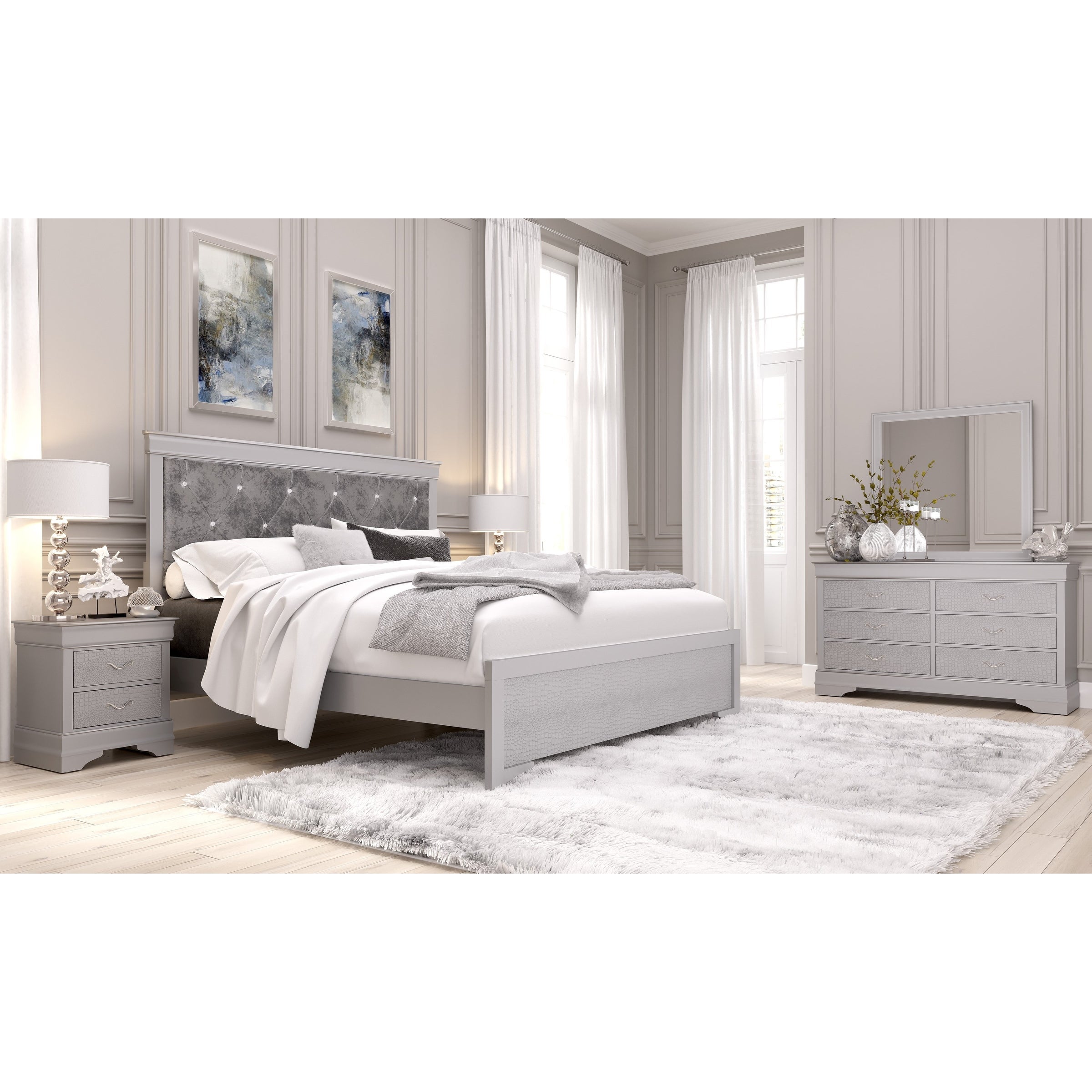 Verona Nightstand-Nightstands-Leahyco