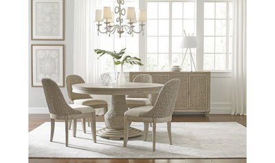 VISTA LARGO ROUND DINING TABLE COMPLETE-Dining Tables-Leahyco