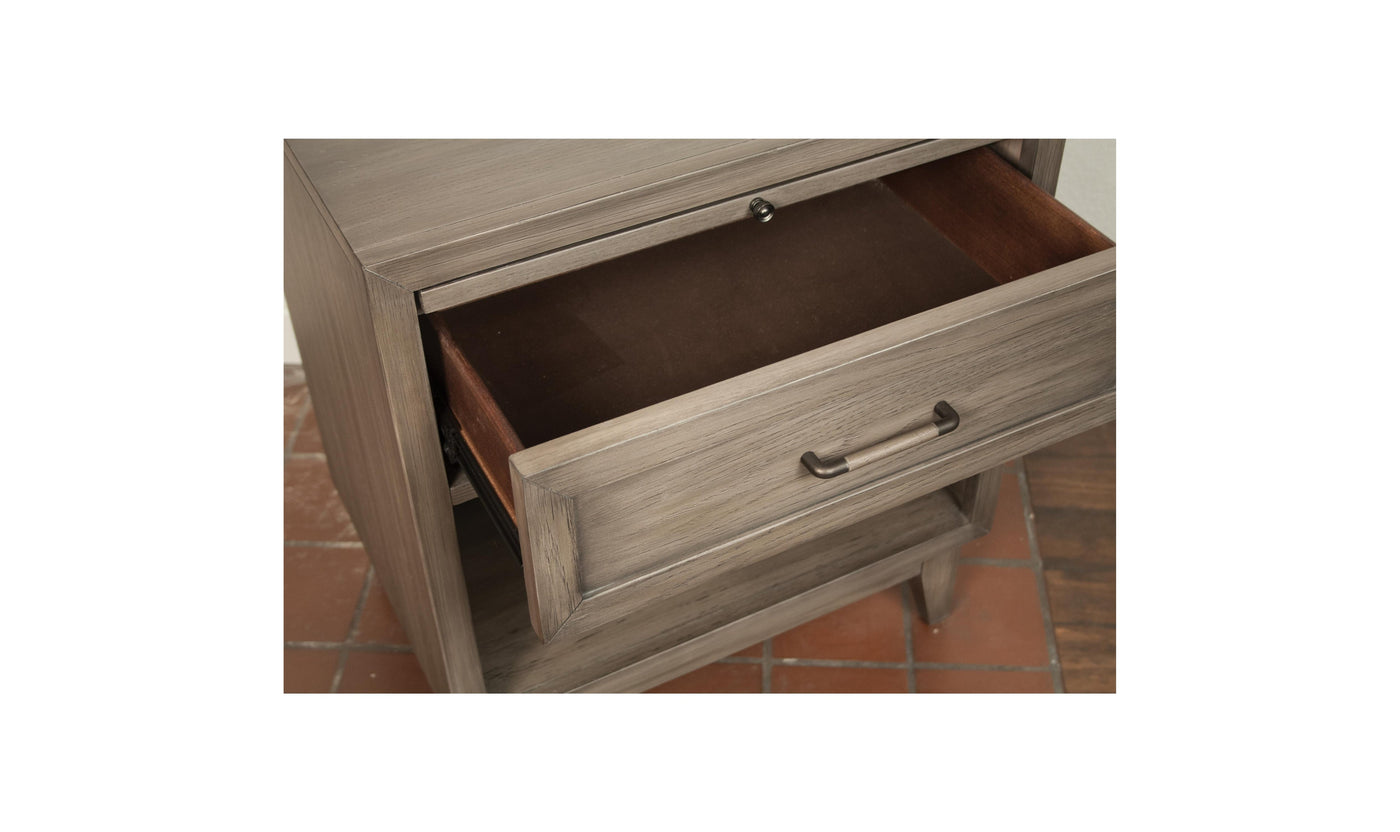 Vogue 1-drawer Nightstand-Nightstands-Leahyco