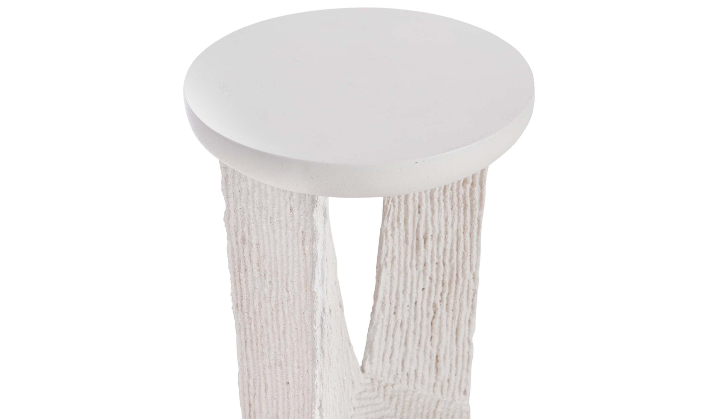 Voile Accent Table-End Tables-Leahyco