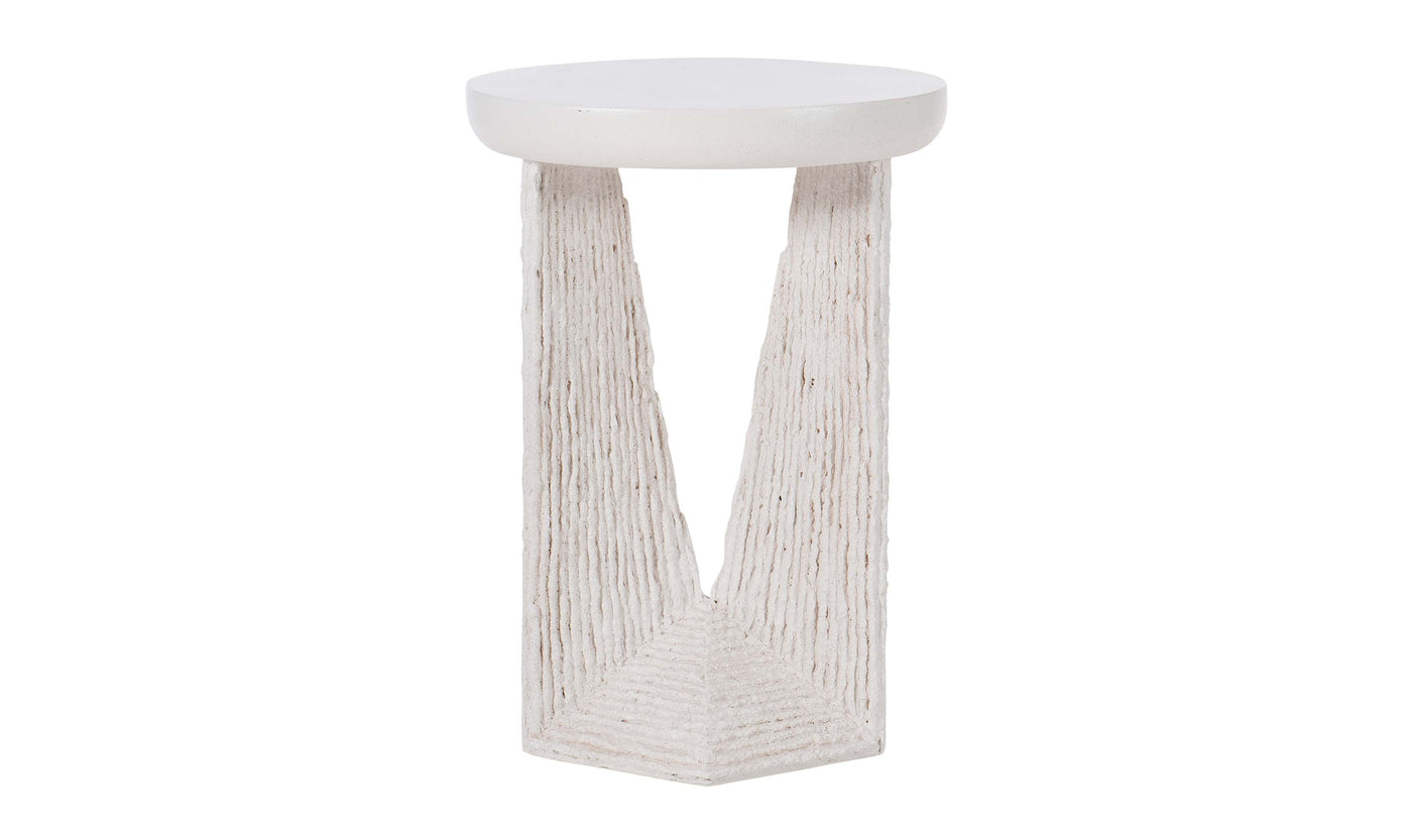 Voile Accent Table-End Tables-Leahyco