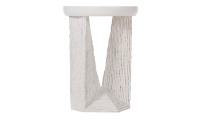 Voile Accent Table-End Tables-Leahyco