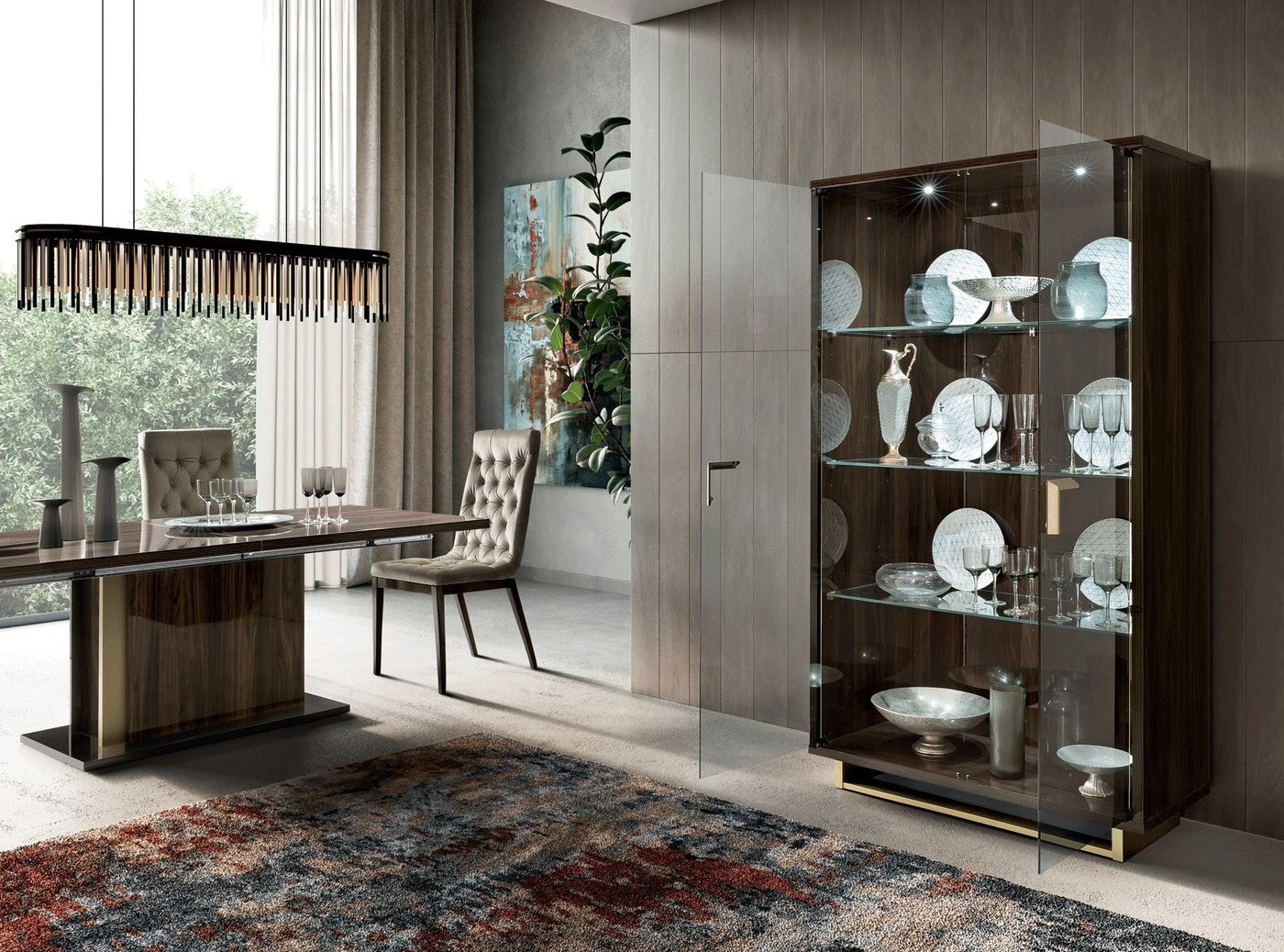 Volare China Cabinet-China Cabinets-Leahyco