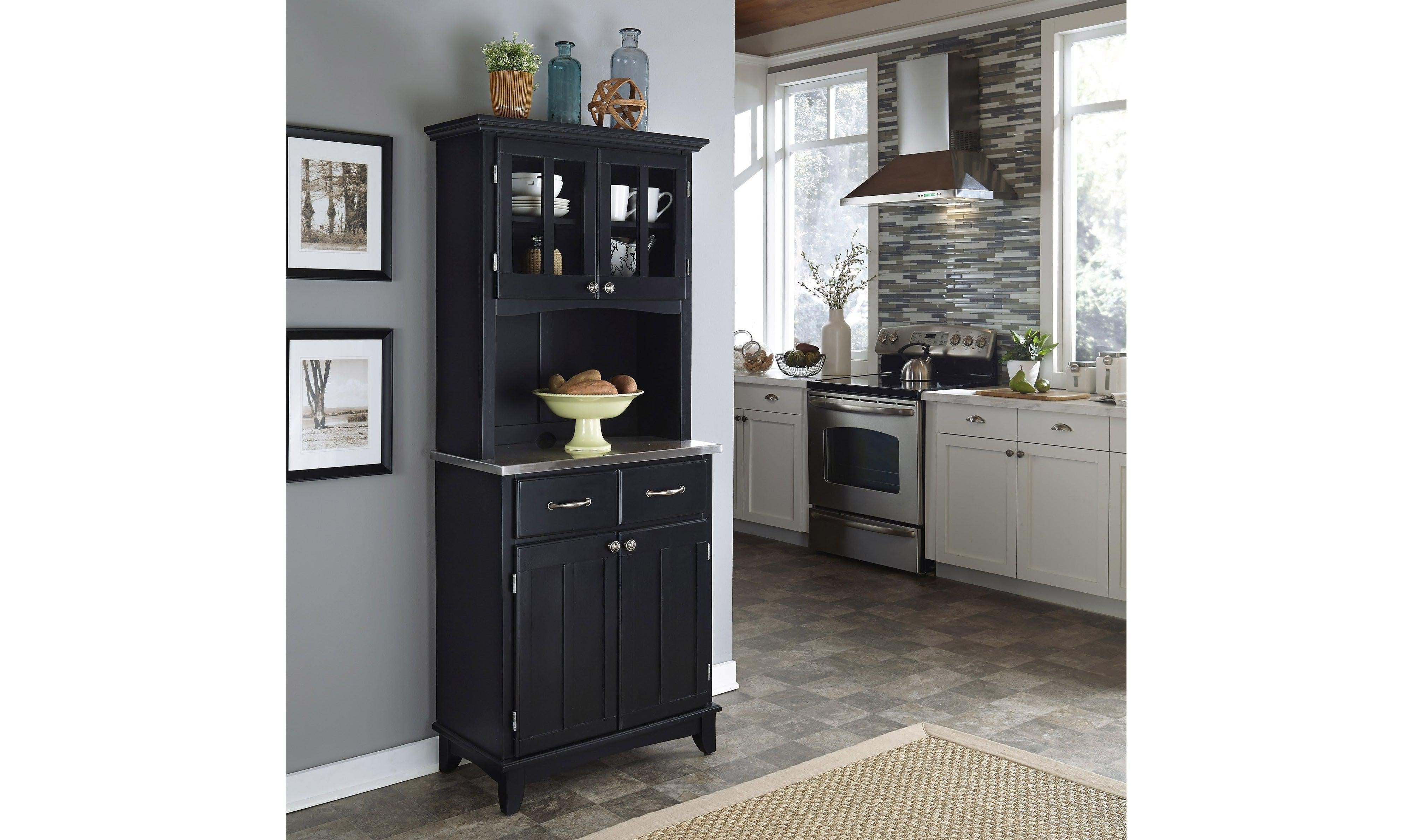 Walker Server with Hutch 2 by homestyles-Sideboards-Leahyco