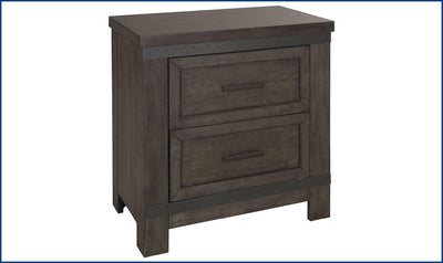 Warewood Nightstand-Nightstands-Leahyco