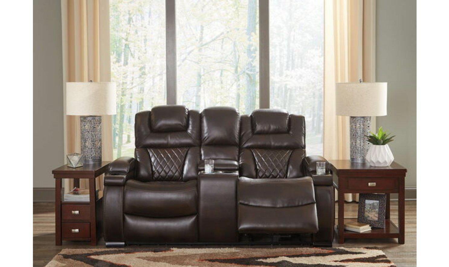 Warnerton Power Recliner Loveseat-Loveseats-Leahyco