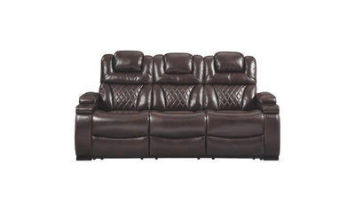 Warnerton PWR REC Sofa with ADJ Headrest-Sofas-Leahyco