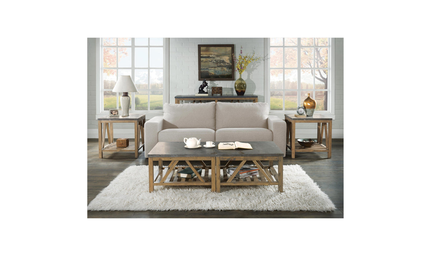 Weatherford Bunchng Cktl-base-Coffee Tables-Leahyco