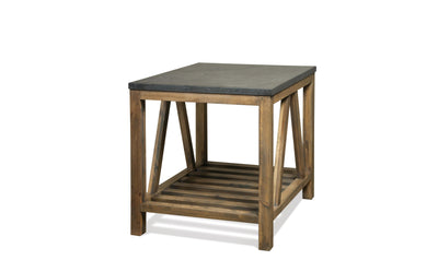 Weatherford Rect End Tbl-base-End Tables-Leahyco