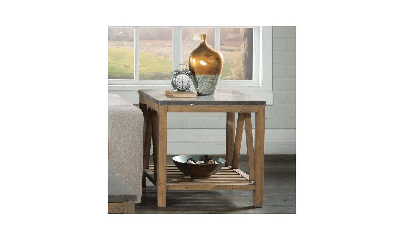 Weatherford Rect End Tbl-base-End Tables-Leahyco