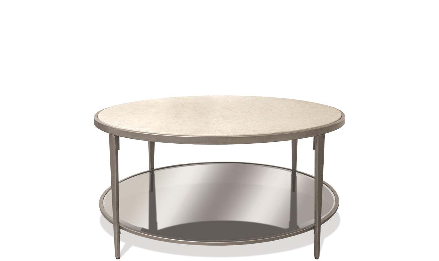 Wilshire Round Cocktail Table-Coffee Tables-Leahyco