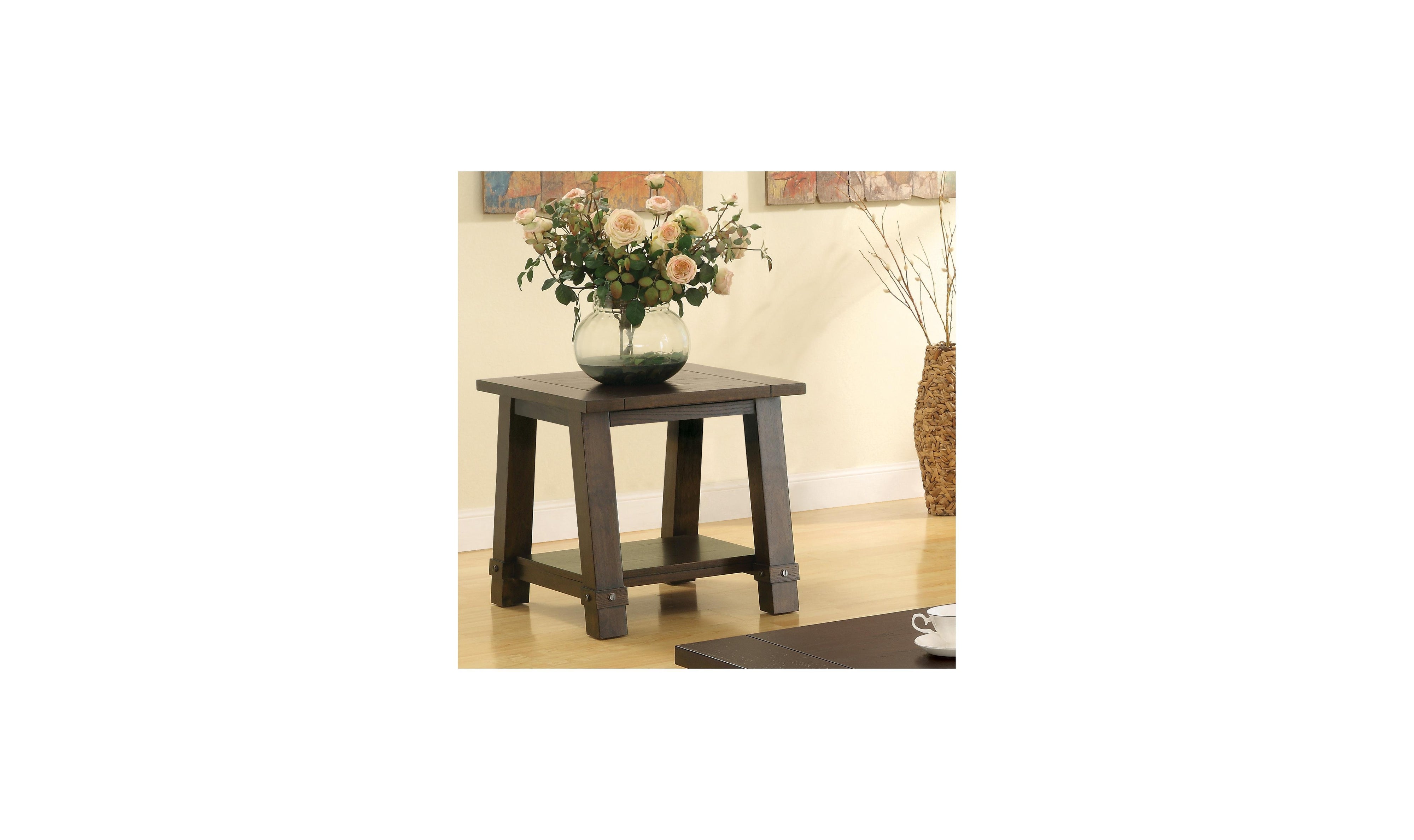 Windridge Angle-leg End Table-End Tables-Leahyco