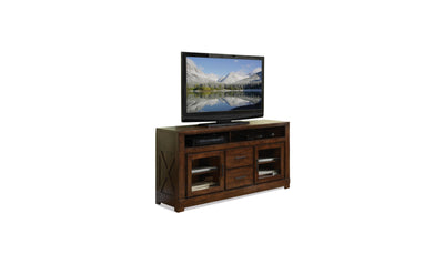 Windridge Tv Console-glass Door-Tv Units-Leahyco