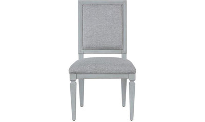 Woven Accent Side Chair - GREY-Accent Chairs-Leahyco