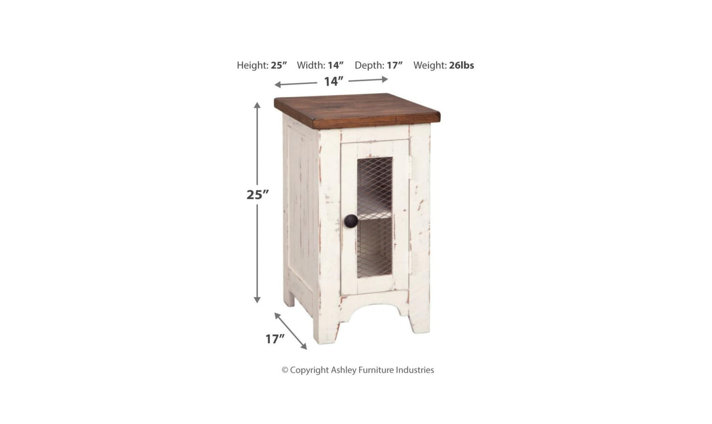 Wystfield Chair Side End Table-End Tables-Leahyco