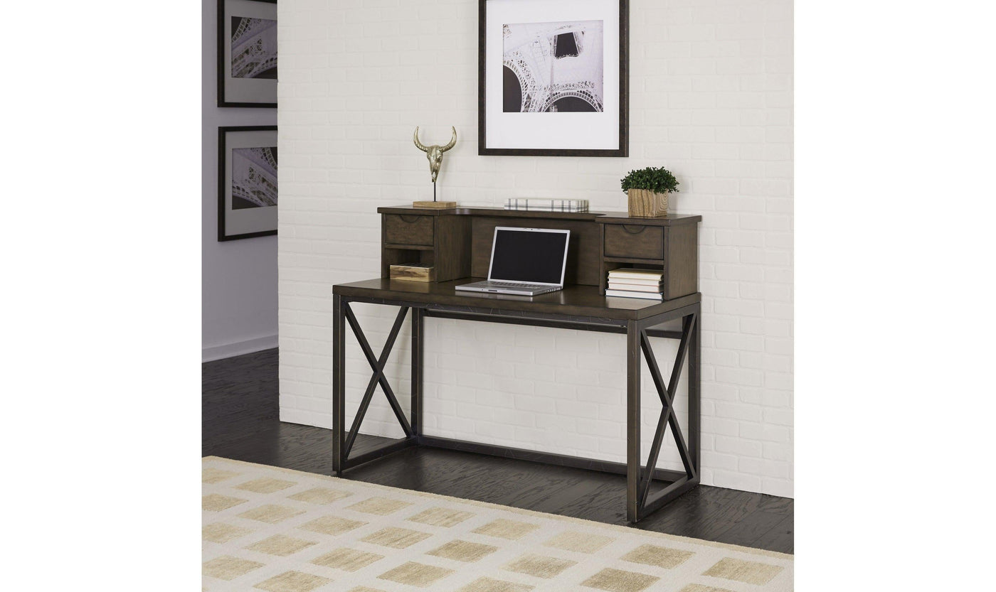 Xcel Desk with Hutch by homestyles-Desks-Leahyco