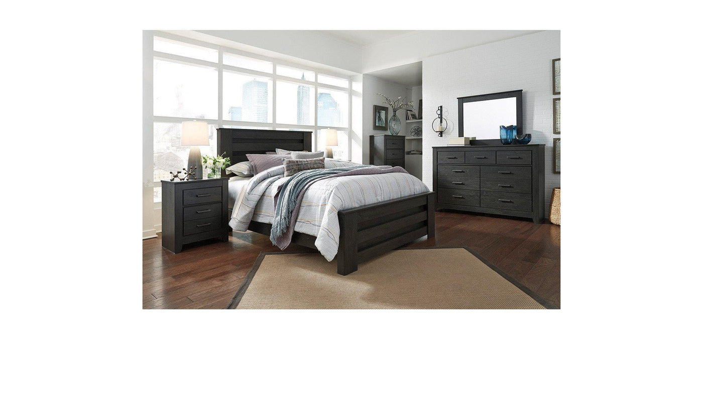 Zachary Panel Bed-Beds-Leahyco