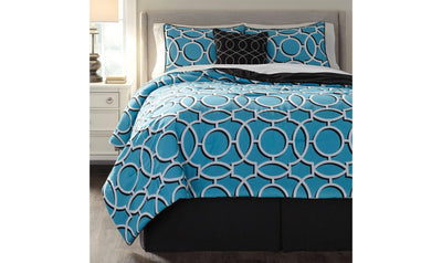 Zinger Comforter Set-Beddings-Leahyco